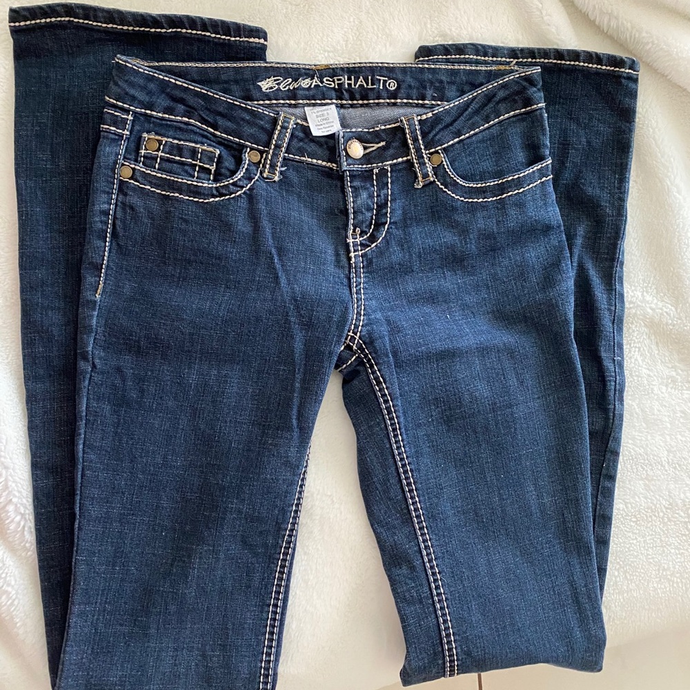 Blue Asphalt Jeans, 90’s Vintage